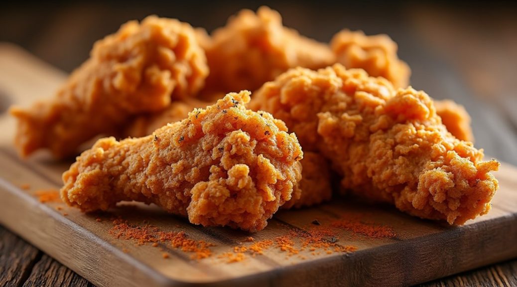 découvrez notre recette pour préparer un poulet façon kfc en tentant de reproduire le fameux mélange secret aux 11 épices, pour un goût croustillant et savoureux à la maison.