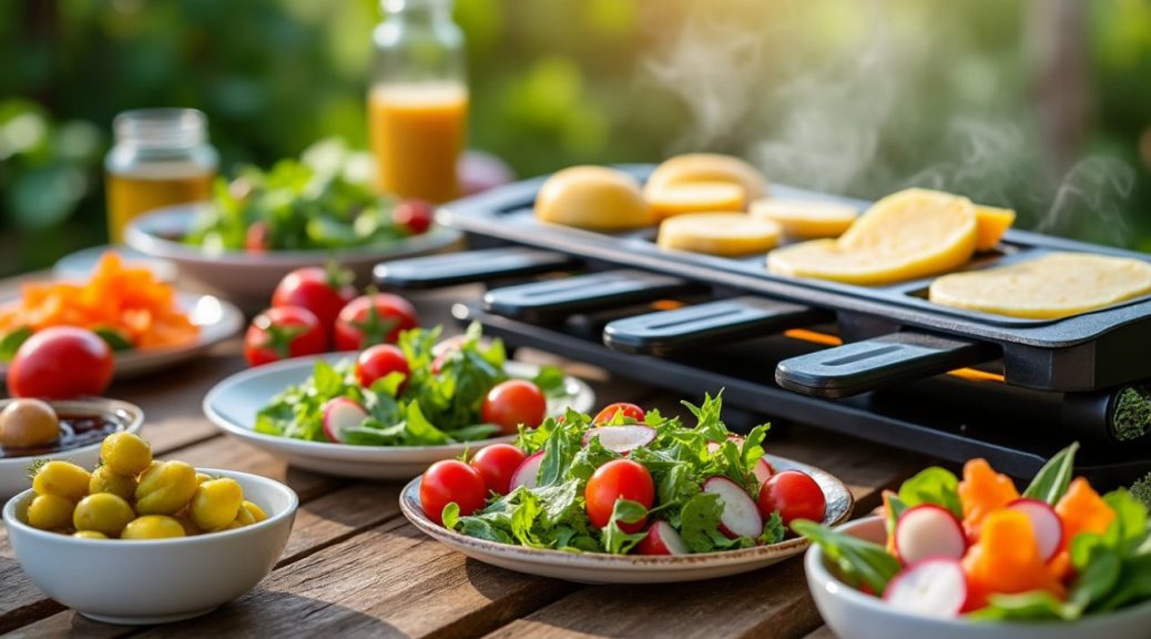 découvrez comment alléger votre raclette en accompagnant vos plats avec des légumes savoureux comme des pickles et des salades fraîches, pour un repas plus léger et équilibré.