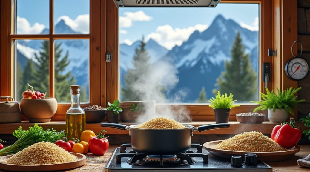 découvrez comment adapter la cuisson de la semoule de couscous en altitude pour réussir vos plats en montagne avec astuces et conseils pratiques.