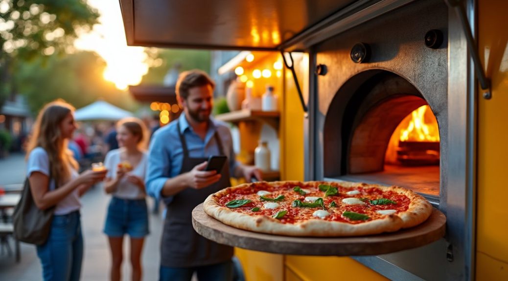 découvrez comment repérer les meilleurs food trucks à pizza près de chez vous : qualité des produits, avis clients, menus et emplacements.