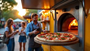 découvrez comment repérer les meilleurs food trucks à pizza près de chez vous : qualité des produits, avis clients, menus et emplacements.