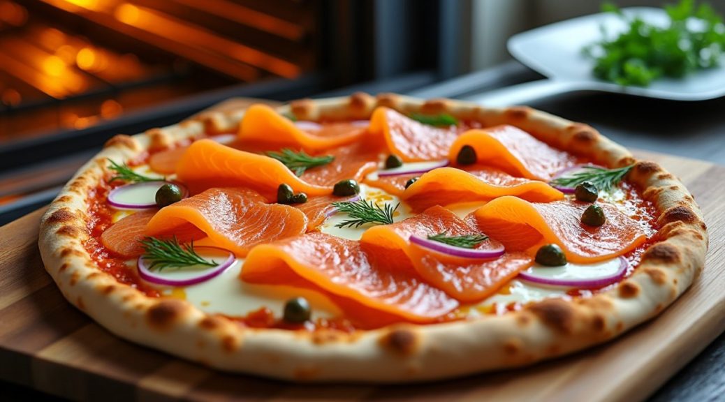 pizza au saumon fumé : découvrez s’il vaut mieux le cuire avec la pizza ou l’ajouter après cuisson pour préserver sa texture et ses saveurs.